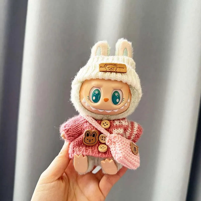 Clothing Accessory's Labubu Cute Doll Many Options
